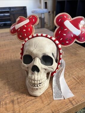 Disney Holiday Festive Red Cookie Ear Headband - Home Accents
